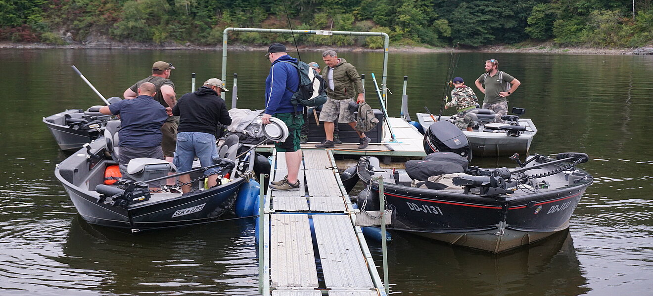 Bootsangeln auf der Bleilochtalsperre 2023